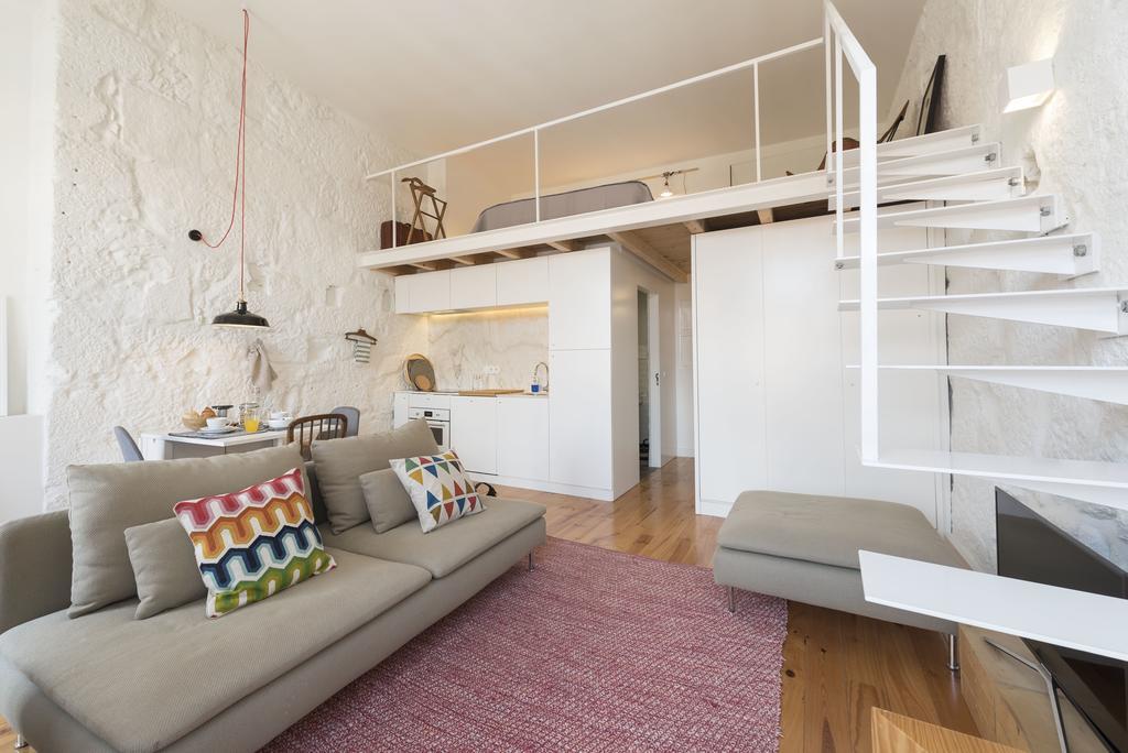 Lovelystay - Cativo Mezzanine Studio Porto Eksteriør billede