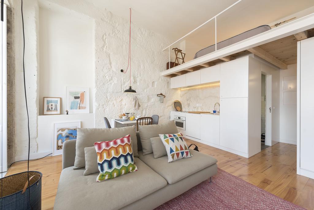 Lovelystay - Cativo Mezzanine Studio Porto Eksteriør billede